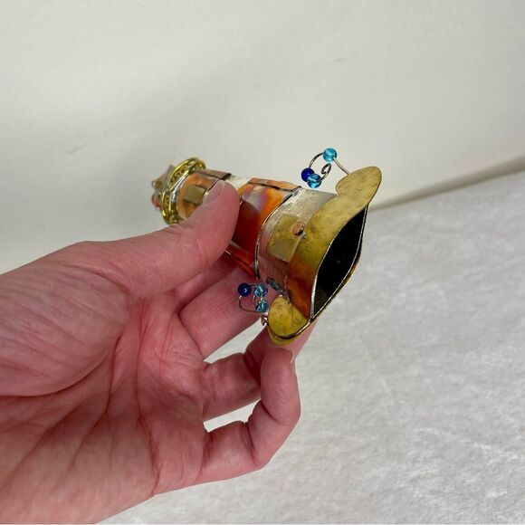 Lighthouse Ornament Christmas Metal Copper Xmas Decor Holiday Gift Present - Picture 4 of 10